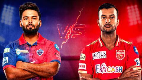 PBKS बनाम DC: टॉस जीतकर पंजाब की पहले गेंदबाजी, जानें दोनों टीमों की प्लेइंग इलेवन PBKS बनाम DC: टॉस जीतकर पंजाब की पहले गेंदबाजी, जानें दोनों टीमों की प्लेइंग इलेवन