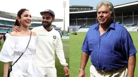 सिलेक्टर्स द्वारा अनुष्का को चाय पिलाने वाले बयान पर पहली बार बोले कोहली, कही ये बातें सिलेक्टर्स द्वारा अनुष्का को चाय पिलाने वाले बयान पर पहली बार बोले कोहली, कही ये बातें