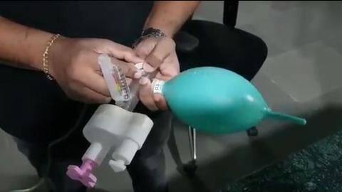 कोरोना वायरस: बेंगलुरू की इस कंपनी ने बनाया बिना बिजली के चलने वाला सस्ता वेंटीलेटर कोरोना वायरस: बेंगलुरू की इस कंपनी ने बनाया बिना बिजली के चलने वाला सस्ता वेंटीलेटर