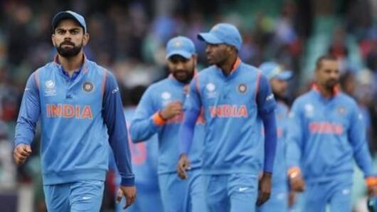 2019 विश्व कप के लिए भारतीय टीम
