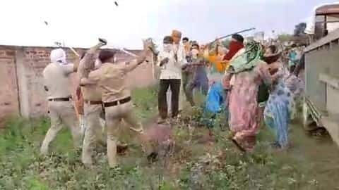 हरियाणा में कोरोना संदिग्ध महिला के अंतिम संस्कार पर बवाल, ग्रामीणों का पुलिस पर हमला हरियाणा में कोरोना संदिग्ध महिला के अंतिम संस्कार पर बवाल, ग्रामीणों का पुलिस पर हमला