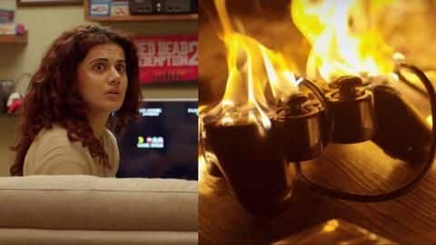 गेम के चक्कर में तापसी ने कर ली अपनी हालत खस्ता, देखें 'गेम ओवर' का टीजर गेम के चक्कर में तापसी ने कर ली अपनी हालत खस्ता, देखें 'गेम ओवर' का टीजर