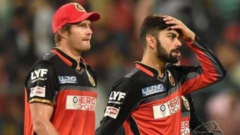 IPL: लगातार 6 मुकाबले हारी RCB, जानें सितारों से सजी टीम के कुछ शर्मनाक रिकॉर्ड IPL: लगातार 6 मुकाबले हारी RCB, जानें सितारों से सजी टीम के कुछ शर्मनाक रिकॉर्ड