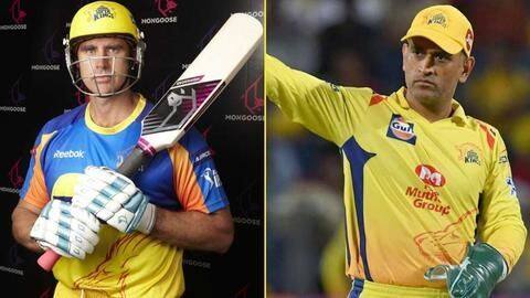 मैथ्यू हेडन ने किया खुलासा, IPL में मंगूज बल्ले के इस्तेमाल के खिलाफ थे धोनी मैथ्यू हेडन ने किया खुलासा, IPL में मंगूज बल्ले के इस्तेमाल के खिलाफ थे धोनी