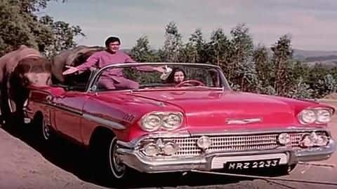 Hathi Mere Saathi (1971): 1958 Chevrolet Impala Hathi Mere Saathi (1971): 1958 Chevrolet Impala