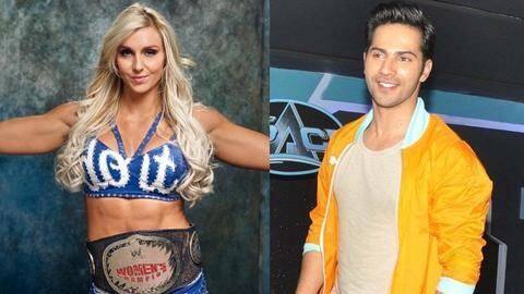 वरुण धवन ने इस WWE स्टार को सिखाया बॉलीवुड डांस, वीडियो वायरल वरुण धवन ने इस WWE स्टार को सिखाया बॉलीवुड डांस, वीडियो वायरल