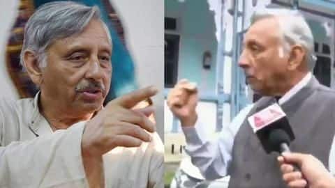 रिपोर्टर पर भड़के कांग्रेस नेता मणिशंकर अय्यर, मारने के लिए ताना मुक्का और दी गाली रिपोर्टर पर भड़के कांग्रेस नेता मणिशंकर अय्यर, मारने के लिए ताना मुक्का और दी गाली