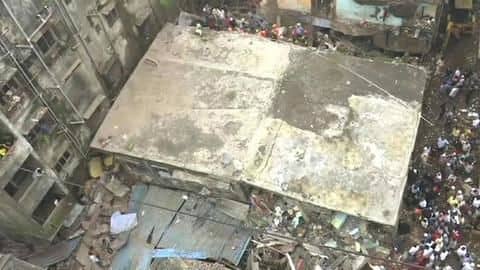 महाराष्ट्र: ठाणे के भिवंडी में ढही तीन मंजिला इमारत; 10 लोगों की मौत, 20 फंसे महाराष्ट्र: ठाणे के भिवंडी में ढही तीन मंजिला इमारत; 10 लोगों की मौत, 20 फंसे
