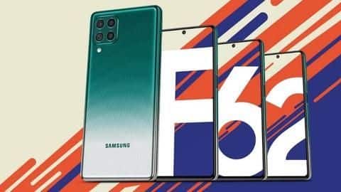 भारत में 7,000mAh बैटरी वाला सैमसंग गैलेक्सी F62 लॉन्च, 22 फरवरी को पहली सेल भारत में 7,000mAh बैटरी वाला सैमसंग गैलेक्सी F62 लॉन्च, 22 फरवरी को पहली सेल