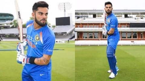विश्व कप से पहले लॉर्ड्स में हुआ विराट कोहली के मोम के पुतले का अनावरण विश्व कप से पहले लॉर्ड्स में हुआ विराट कोहली के मोम के पुतले का अनावरण