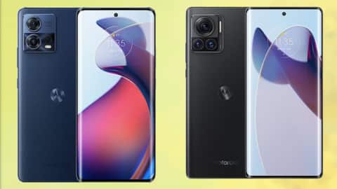 मोटो X30 प्रो और मोटो S30 प्रो स्मार्टफोन लॉन्च, जानें कीमत और फीचर मोटो X30 प्रो और मोटो S30 प्रो स्मार्टफोन लॉन्च, जानें कीमत और फीचर