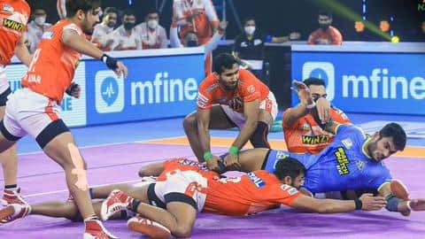 प्रो कबड्डी लीग 2021-22: गुजरात ने तमिल को हराया, बंगाल ने दर्ज की छठी जीत प्रो कबड्डी लीग 2021-22: गुजरात ने तमिल को हराया, बंगाल ने दर्ज की छठी जीत
