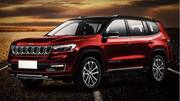 नई जीप मेरिडियन SUV का टीजर जारी, सामने आए कई नए फीचर्स