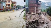 पहाड़ों पर आसमान से बरस रही आफत, कहीं बादल फटे तो कहीं हो रहा भूस्खलन 