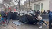 फ्रांसः पेरिस में कुर्दों पर हमले के बाद हिंसक प्रदर्शन में 30 पुलिसकर्मी घायल, आगजनी