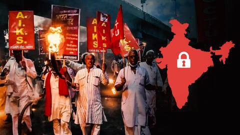 किसानों का भारत बंद आज, हरियाणा-पंजाब समेत कई राज्यों में नजर आया असर किसानों का भारत बंद आज, हरियाणा-पंजाब समेत कई राज्यों में नजर आया असर