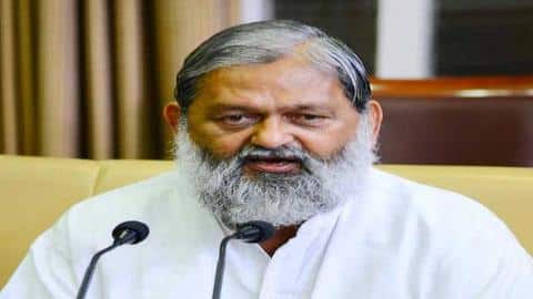 हरियाणा: स्वास्थ्य मंत्री अनिल विज ने दिल्ली सरकार पर लगाया ऑक्सीजन टैंकर लूटने का आरोप हरियाणा: स्वास्थ्य मंत्री अनिल विज ने दिल्ली सरकार पर लगाया ऑक्सीजन टैंकर लूटने का आरोप
