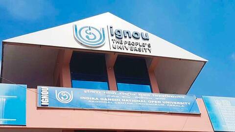 IGNOU: MBA और MCA में एडमिशन के लिए रजिस्ट्रेशन शुरू, ऐसे करें आवेदन IGNOU: MBA और MCA में एडमिशन के लिए रजिस्ट्रेशन शुरू, ऐसे करें आवेदन