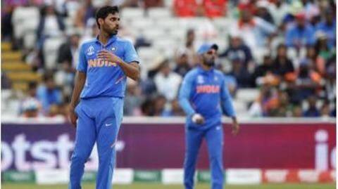 वेस्टइंडीज़ के खिलाफ वनडे सीरीज़ से बाहर हुए भुवनेश्वर कुमार, इस गेंदबाज़ को मिला मौका वेस्टइंडीज़ के खिलाफ वनडे सीरीज़ से बाहर हुए भुवनेश्वर कुमार, इस गेंदबाज़ को मिला मौका