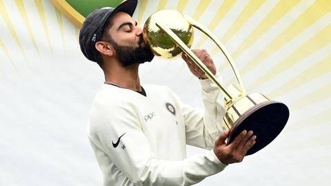ICC ने घोषित की साल 2019 की टेस्ट टीम, लगातार तीसरे साल कोहली को बनाया कप्तान ICC ने घोषित की साल 2019 की टेस्ट टीम, लगातार तीसरे साल कोहली को बनाया कप्तान