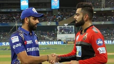 IPL 2019: रोमांचक मुकाबले में मुंबई इंडियंस ने RCB को हराया, जानें मैच में बने रिकॉर्ड्स IPL 2019: रोमांचक मुकाबले में मुंबई इंडियंस ने RCB को हराया, जानें मैच में बने रिकॉर्ड्स