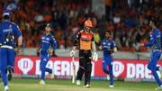 #MIvSRH: सुपर ओवर में मुंबई इंडियंस ने SRH को हराया, प्लेऑफ में किया क्वालीफाई