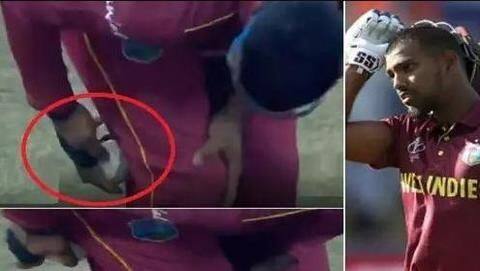 गेंद से छोड़छाड़ करते पकड़े गए वेस्टइंडीज के स्टार बल्लेबाज़ निकोलस पूरन, ICC ने लगाया बैन गेंद से छोड़छाड़ करते पकड़े गए वेस्टइंडीज के स्टार बल्लेबाज़ निकोलस पूरन, ICC ने लगाया बैन