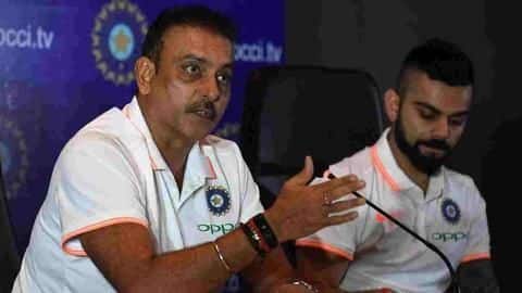 भारतीय विश्व कप टीम पर रवि शास्त्री का बड़ा बयान, कहा- सेलेक्शन में नहीं था शामिल भारतीय विश्व कप टीम पर रवि शास्त्री का बड़ा बयान, कहा- सेलेक्शन में नहीं था शामिल