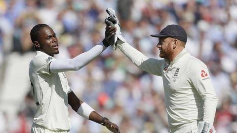 एशेज़: आर्चर-कर्रन की घातक गेंदबाजी ने इंग्लैंड को दिलाई बढ़त, जानें दूसरे दिन का हाल एशेज़: आर्चर-कर्रन की घातक गेंदबाजी ने इंग्लैंड को दिलाई बढ़त, जानें दूसरे दिन का हाल