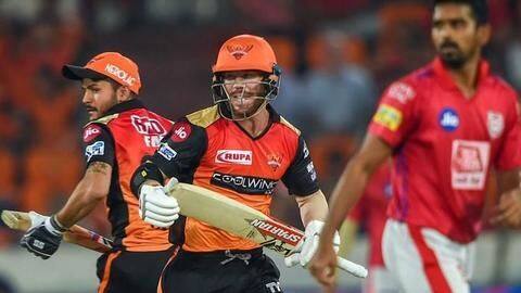 #SRHvKXIP: वॉर्नर की तूफानी पारी की बदौलत SRH ने KXIP को हराया, जानें मैच के रिकॉर्ड्स #SRHvKXIP: वॉर्नर की तूफानी पारी की बदौलत SRH ने KXIP को हराया, जानें मैच के रिकॉर्ड्स