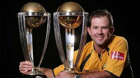 #BirthdaySpecial: ICC के चार खिताब जीतने वाले इकलौते कप्तान हैं रिकी पोंटिंग, जन्मदिन पर जानें रिकॉर्ड #BirthdaySpecial: ICC के चार खिताब जीतने वाले इकलौते कप्तान हैं रिकी पोंटिंग, जन्मदिन पर जानें रिकॉर्ड