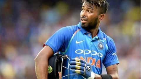 चोट के कारण ऑस्ट्रेलिया के खिलाफ घरेलू सीरीज़ से हार्दिक पंड्या बाहर, जडेजा को मिला मौका चोट के कारण ऑस्ट्रेलिया के खिलाफ घरेलू सीरीज़ से हार्दिक पंड्या बाहर, जडेजा को मिला मौका