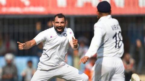 मोहम्मद शमी ने कप्तान विराट कोहली को दिया अपनी सफलता का श्रेय मोहम्मद शमी ने कप्तान विराट कोहली को दिया अपनी सफलता का श्रेय