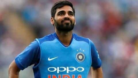 भारत बनाम वेस्टइंडीज: चोट के कारण वनडे सीरीज़ से बाहर हो सकते हैं भुवनेश्वर कुमार भारत बनाम वेस्टइंडीज: चोट के कारण वनडे सीरीज़ से बाहर हो सकते हैं भुवनेश्वर कुमार