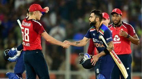 भारत बनाम इंग्लैंड: दूसरे टी-20 में स्लो-ओवर रेट के कारण भारतीय टीम पर लगा जुर्माना भारत बनाम इंग्लैंड: दूसरे टी-20 में स्लो-ओवर रेट के कारण भारतीय टीम पर लगा जुर्माना