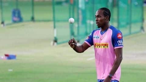 IPL 2021: कोहनी की चोट के कारण पहला हाफ मिस कर सकते हैं आर्चर IPL 2021: कोहनी की चोट के कारण पहला हाफ मिस कर सकते हैं आर्चर