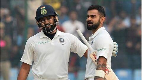 ऑस्ट्रेलिया के खिलाफ पहले टेस्ट के बाद भारत लौटेंगे कोहली, टेस्ट टीम में शामिल हुए रोहित ऑस्ट्रेलिया के खिलाफ पहले टेस्ट के बाद भारत लौटेंगे कोहली, टेस्ट टीम में शामिल हुए रोहित