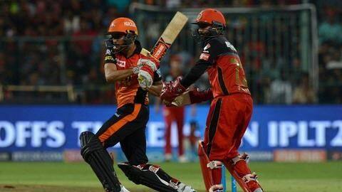 IPL 2020: SRH बनाम RCB मैच में बन सकते हैं ये रिकॉर्ड्स IPL 2020: SRH बनाम RCB मैच में बन सकते हैं ये रिकॉर्ड्स