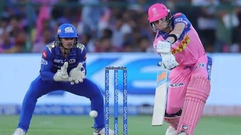 #RRvMI: शानदार गेंदबाजी के बाद बढ़िया बल्लेबाजी ने दिलाई RR को MI पर जीत #RRvMI: शानदार गेंदबाजी के बाद बढ़िया बल्लेबाजी ने दिलाई RR को MI पर जीत