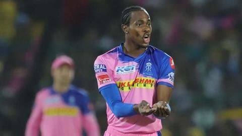 IPL 2020: राजस्थान रॉयल्स को उम्मीद, खेलते दिखेंगे चोटिल जोफ्रा आर्चर IPL 2020: राजस्थान रॉयल्स को उम्मीद, खेलते दिखेंगे चोटिल जोफ्रा आर्चर