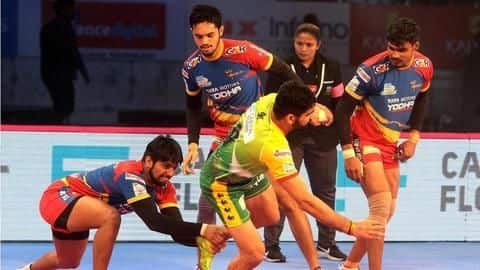 प्रो कबड्डी लीग 2018: पटना की लगातर दूसरी हार, यूपी ने बड़े अंतर से हराया प्रो कबड्डी लीग 2018: पटना की लगातर दूसरी हार, यूपी ने बड़े अंतर से हराया