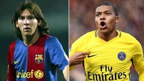 #MessiVsMbappe: जानें, 20 की उम्र के आंकड़ों के अनुसार मेसी और एम्बाप्पे में कौन है बेहतर #MessiVsMbappe: जानें, 20 की उम्र के आंकड़ों के अनुसार मेसी और एम्बाप्पे में कौन है बेहतर