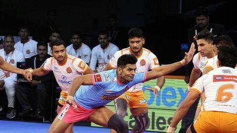 प्रो कबड्डी लीग 2019: जयपुर पिंक पैंथर्स बनाम पुनेरी पलटन मुकाबले की Dream 11 और प्रेडिक्शन प्रो कबड्डी लीग 2019: जयपुर पिंक पैंथर्स बनाम पुनेरी पलटन मुकाबले की Dream 11 और प्रेडिक्शन