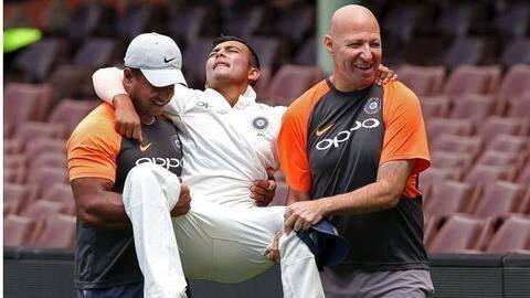 भारत को लगा बड़ा झटका, चोटिल होकर पहले टेस्ट से बाहर हुए पृथ्वी शॉ भारत को लगा बड़ा झटका, चोटिल होकर पहले टेस्ट से बाहर हुए पृथ्वी शॉ
