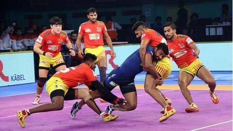 प्रो कबड्डी लीग 2018: हरियाणा स्टीलर्स की एक और हार, गुजरात ने 10 अंकों से हराया प्रो कबड्डी लीग 2018: हरियाणा स्टीलर्स की एक और हार, गुजरात ने 10 अंकों से हराया