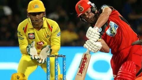 IPL: चेन्नई सुपर किंग्स के खिलाफ कैसा रहा है एबी डिविलियर्स का प्रदर्शन? IPL: चेन्नई सुपर किंग्स के खिलाफ कैसा रहा है एबी डिविलियर्स का प्रदर्शन?