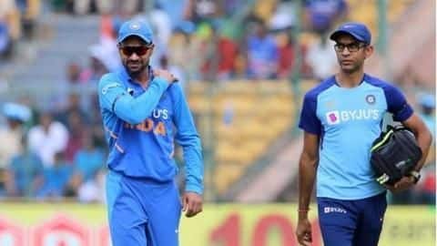 न्यूजीलैंड के खिलाफ टी-20 सीरीज़ से बाहर हुए शिखर धवन, जानिए क्या है कारण न्यूजीलैंड के खिलाफ टी-20 सीरीज़ से बाहर हुए शिखर धवन, जानिए क्या है कारण