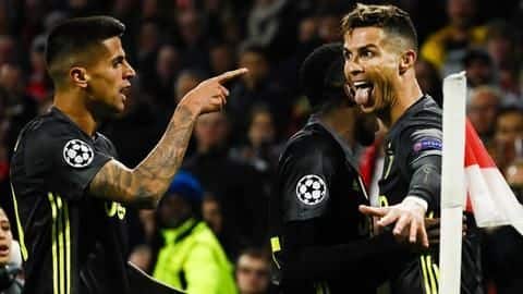 #ChampionsLeague: रोनाल्डो ने दागा शानदार गोल, लेकिन अयैक्स ने खेला युवेंटस से 1-1 का ड्रॉ #ChampionsLeague: रोनाल्डो ने दागा शानदार गोल, लेकिन अयैक्स ने खेला युवेंटस से 1-1 का ड्रॉ