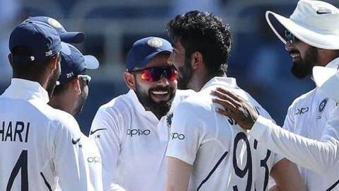 वेस्टइंडीज बनाम भारत: बुमराह ने ली रिकॉर्ड हैट्रिक, जानें दूसरे दिन बने कौन से रिकार्ड्स वेस्टइंडीज बनाम भारत: बुमराह ने ली रिकॉर्ड हैट्रिक, जानें दूसरे दिन बने कौन से रिकार्ड्स