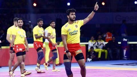 प्रो कबड्डी लीग 2019: गुजरात ने यूपी को धोया, रोहित गुलिया और परवेश भैंसवाल रहे हीरो प्रो कबड्डी लीग 2019: गुजरात ने यूपी को धोया, रोहित गुलिया और परवेश भैंसवाल रहे हीरो